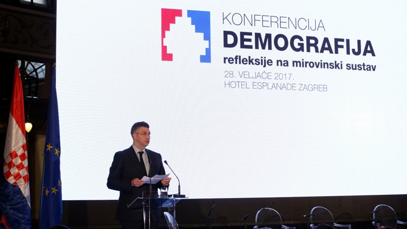 Predsjednik Vlade: Demografskom politikom i partnerstvom sa stručnjacima nadvladat ćemo izazove i negativne trendove 